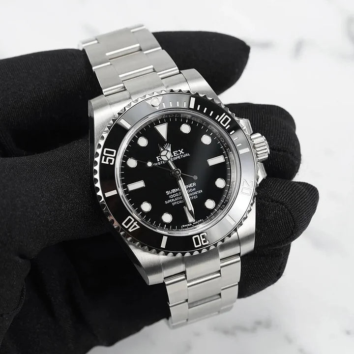 Rolex Submariner 114060-0002 No Date Black Dial