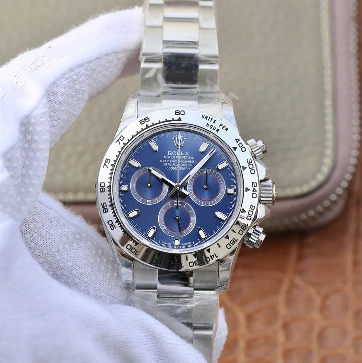 Rolex DAYTONA PURE SILVER MULTIPLE DIAL OPTIONS 40MM