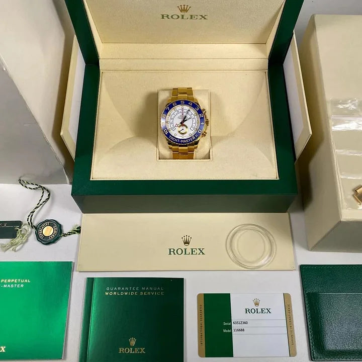 Rolex Yacht-Master II Yellow Gold 44mm 116688-0002 New