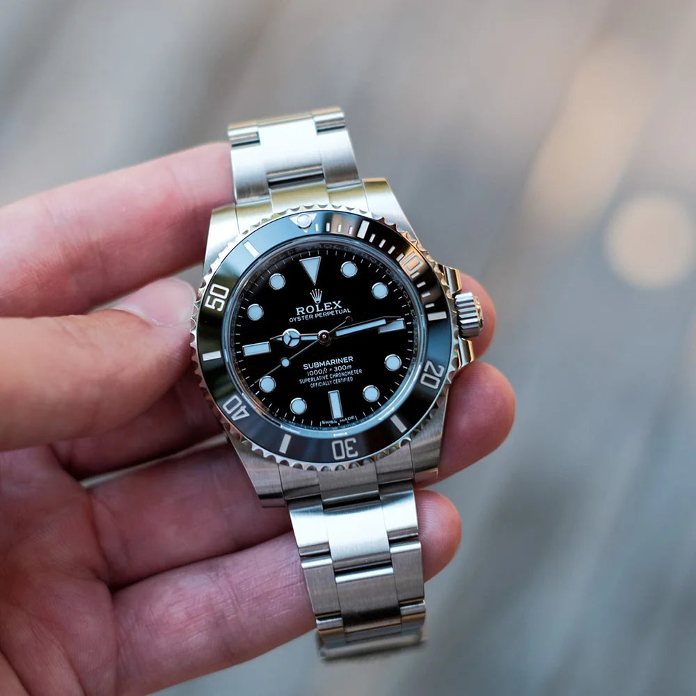 Rolex Submariner 114060-0002 No Date Black Dial